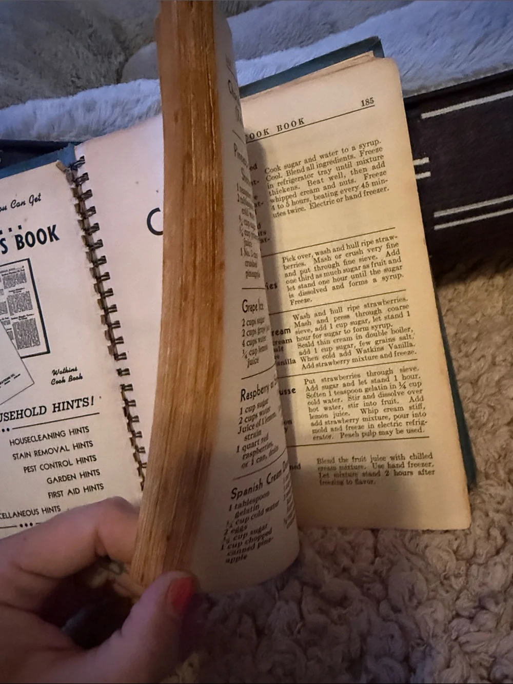 VINTAGE Watkins Cookbook J R Watkins Co RARE Collectible 1943 WINONA, MINN